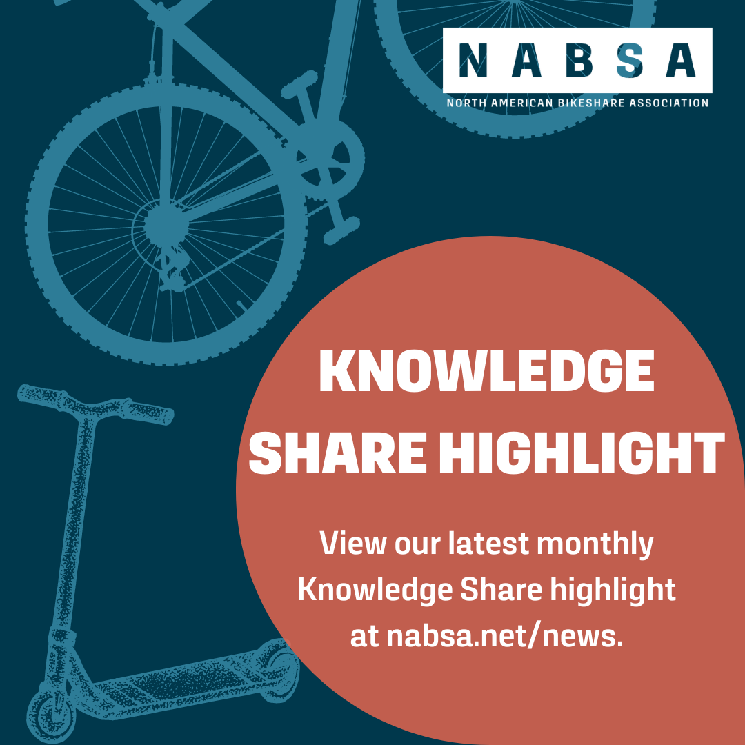 March Knowledge Share Spotlight North American Bikeshare