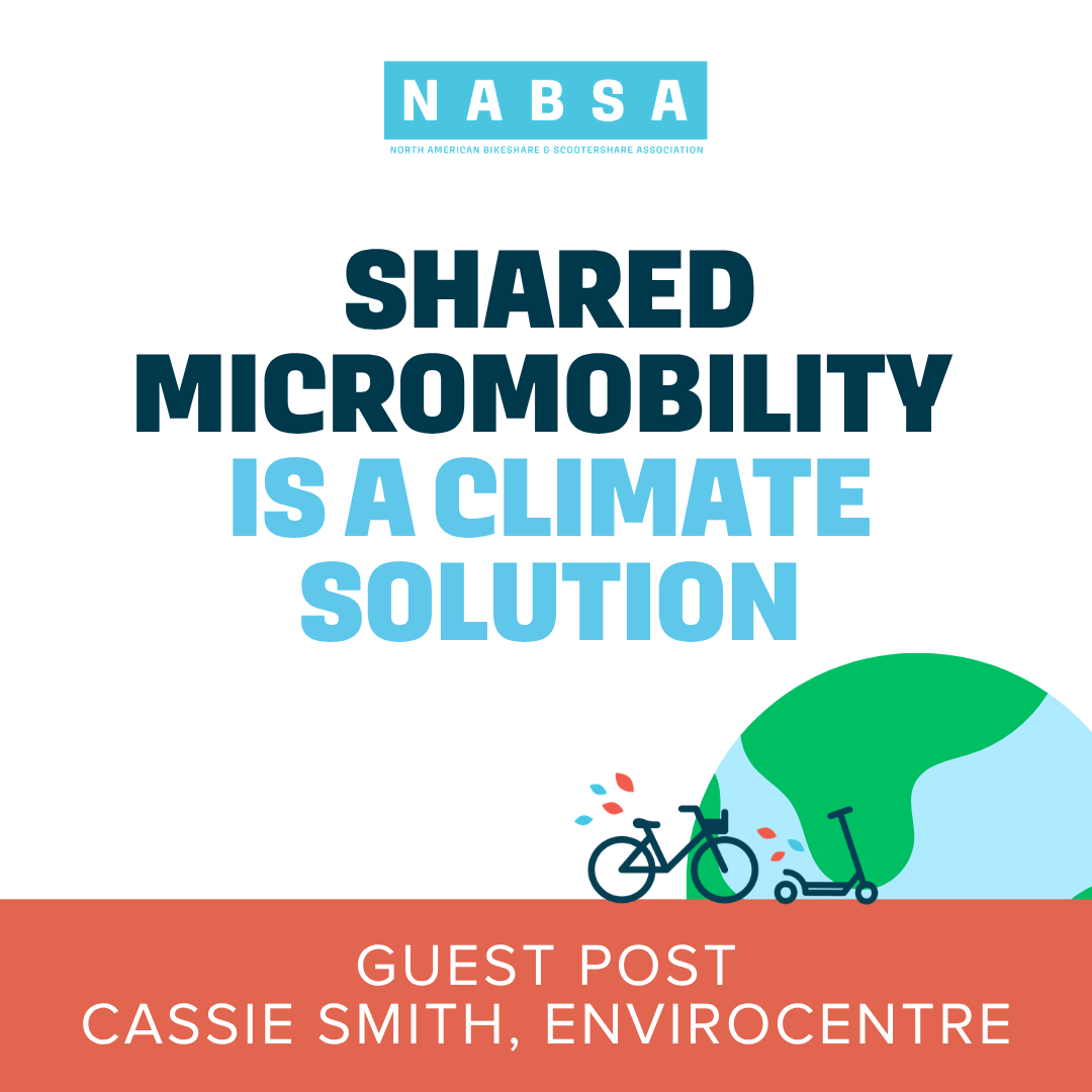 Shared Micromobility is a Climate Solution